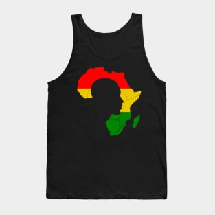 Africa Map Tank Top